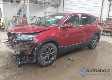 2021 Honda Cr-V Awd Ex z USA, uszkodzony, nr VIN 5J6RW2H55MA000765